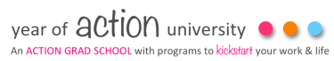 Year of Action - Programs to kickstart your work & life